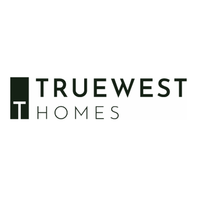 Truewest Homes logo with stylized T icon
